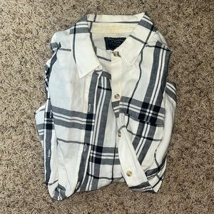 Women’s button flannel